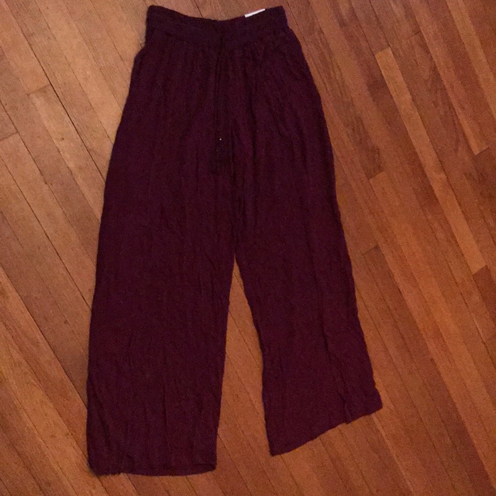 Loose crochet pants size L